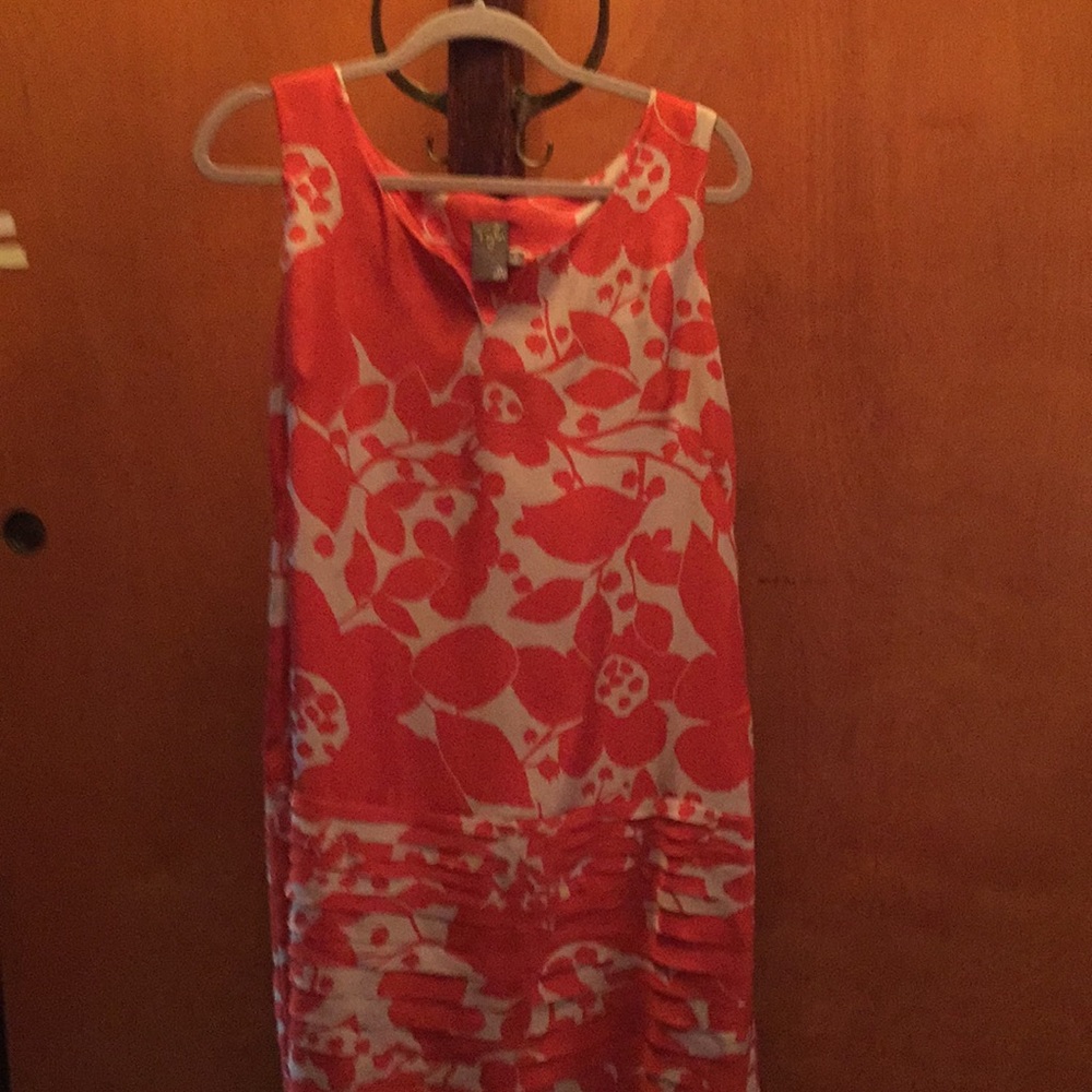 Silk sleeveless dress